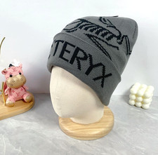Arc'teryx Bird Head Toque Beanie Gray Orca   Merino Wool Unisex Winter Hat NWT