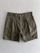 PURITAN MENS DRESS CASUAL WALKING SHORT’S SIZE 36 OLIVE GREEN