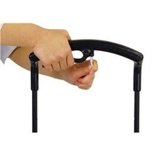 Otonari Chariot de Support de Marche à Poussée Latérale (Droite) avec Frein, Beige