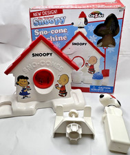 The Original Snoopy Sno-Cone Machine Crushed Snow Ice Peanuts Cra-Z-Art 2015