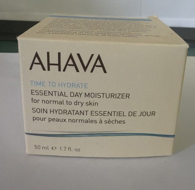 AHAVA Time to Hydrate Essential Day Moisturizer 1.7 oz / 50 ml NIB!  