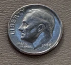 1990 (P)  US Roosevelt Dime "FREE SHIPPING"