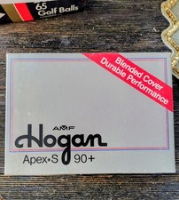NEW RARE 12 AMF HOGAN Apex S 90 Compression Surlyn Cover Golf Balls ONE DOZEN