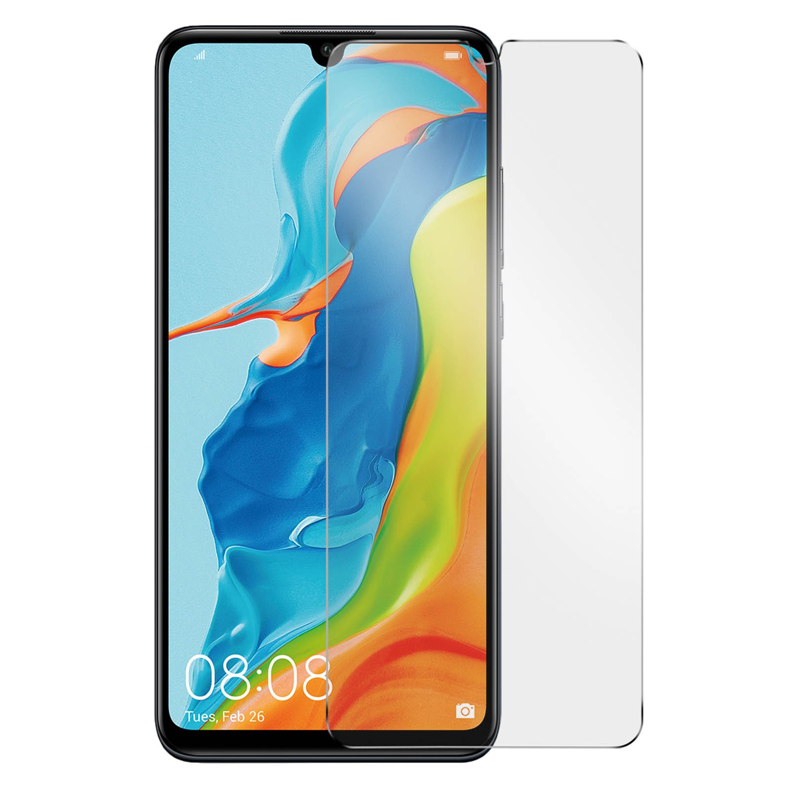 Film verre trempé flexible haut de gamme pour smartphone Huawei P30 Lite