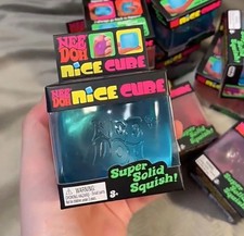 Nice Cube Super Solid Squish Blue Stress Toy ...