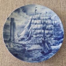 St&auml;dteteller,Sammelteller,Kiel,Kieler Woche,Schleswig-Holstein, Porzellan
