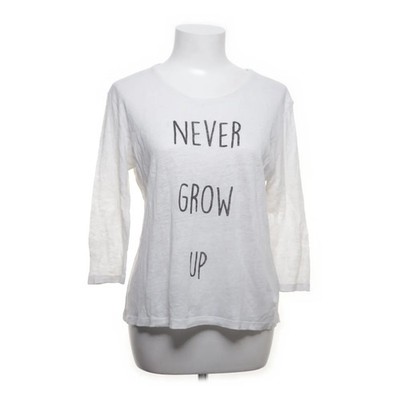 Ba&sh, Langarmshirt, Größe: S, Weiß, Leinen, Print, Damen #sdo