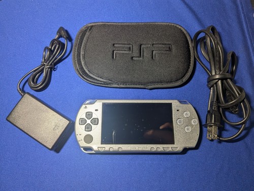 Sony PSP 2000 Slim 2001 Tested And Working*64gb Mem Card* Charger/Pouch