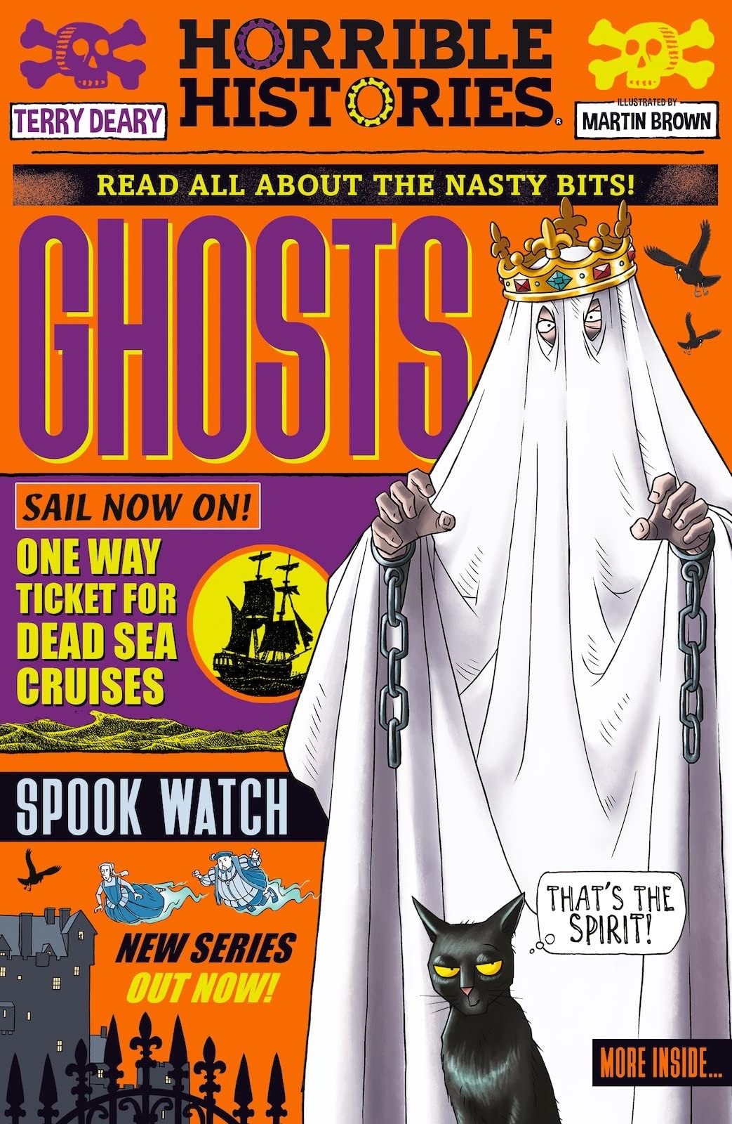 Ghosts by Terry Deary 9780702322907 NEW Free UK Delivery - Image 7