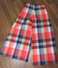 VINTAGE LADIES 1970'S WOOL ELEPHANT BELL BOTTOMS / 28" X 32"