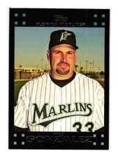 2007 Topps #616 Fredi Gonzalez Florida Marlins