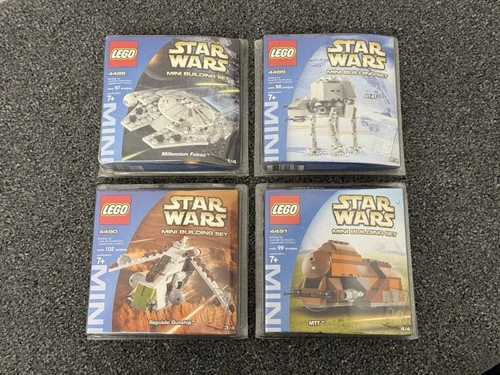 LEGO Star Wars Mini Building Set Complete Wave 2 NEW SEALED 4488 4489 4490 4491