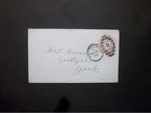 GB London Stationery 1879 QV 1d pink Envelope 8 TOTTENHAM Duplex to York