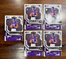 [5] 2024 Panini Contenders Football DRAFT CLASS - #25 Dallas Turner SILVER FOIL