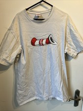 Supreme Cat In The Hat T Shirt White Medium