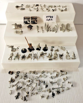 Warhammer 40K Fantasy Mix METAL Bits Parts Lot Citadel Epic OOP Weapons Kitbash