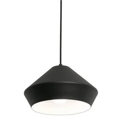NEW AFX Milo Black 10'' Pendant 120V Black MLOP10MBBK E26 Base