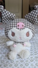Sanrio Kuromi Sweet Houndstooth Stuffed Toy Plushie Some Damage, See Photos 