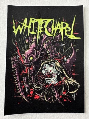 Whitechapel Patch Textile Deathcore Band Death Metal