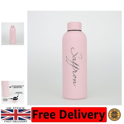 500 ml Doppelwandige Isolierflasche - Personalisierter Edelstahlkolben