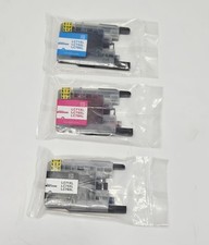 3-Pack XL Black  Color Ink Cartridges - Compatible w/ Brother LC71 LC75 LC79