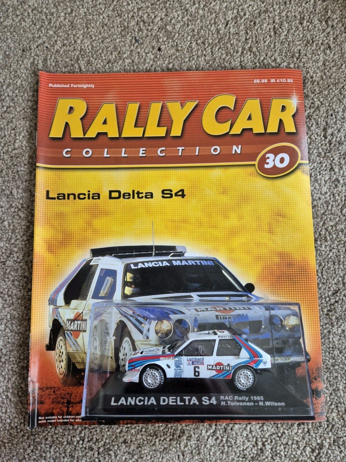 1/43 Lancia Delta S4 Rally 1985 Diecast Model by IXO DeAgostini