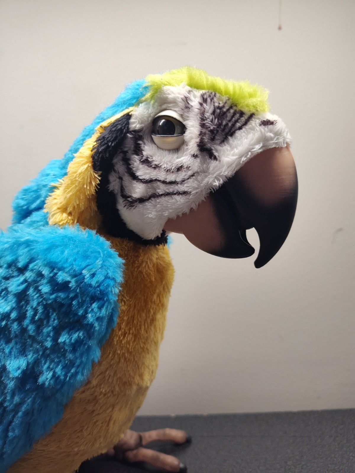 Hasbro FurReal Friends Squawkers Macaw Parrot Interactive Bird, tested Bird Only