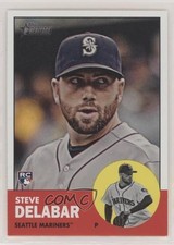 2012 Topps Heritage Steve Delabar #358 f5g