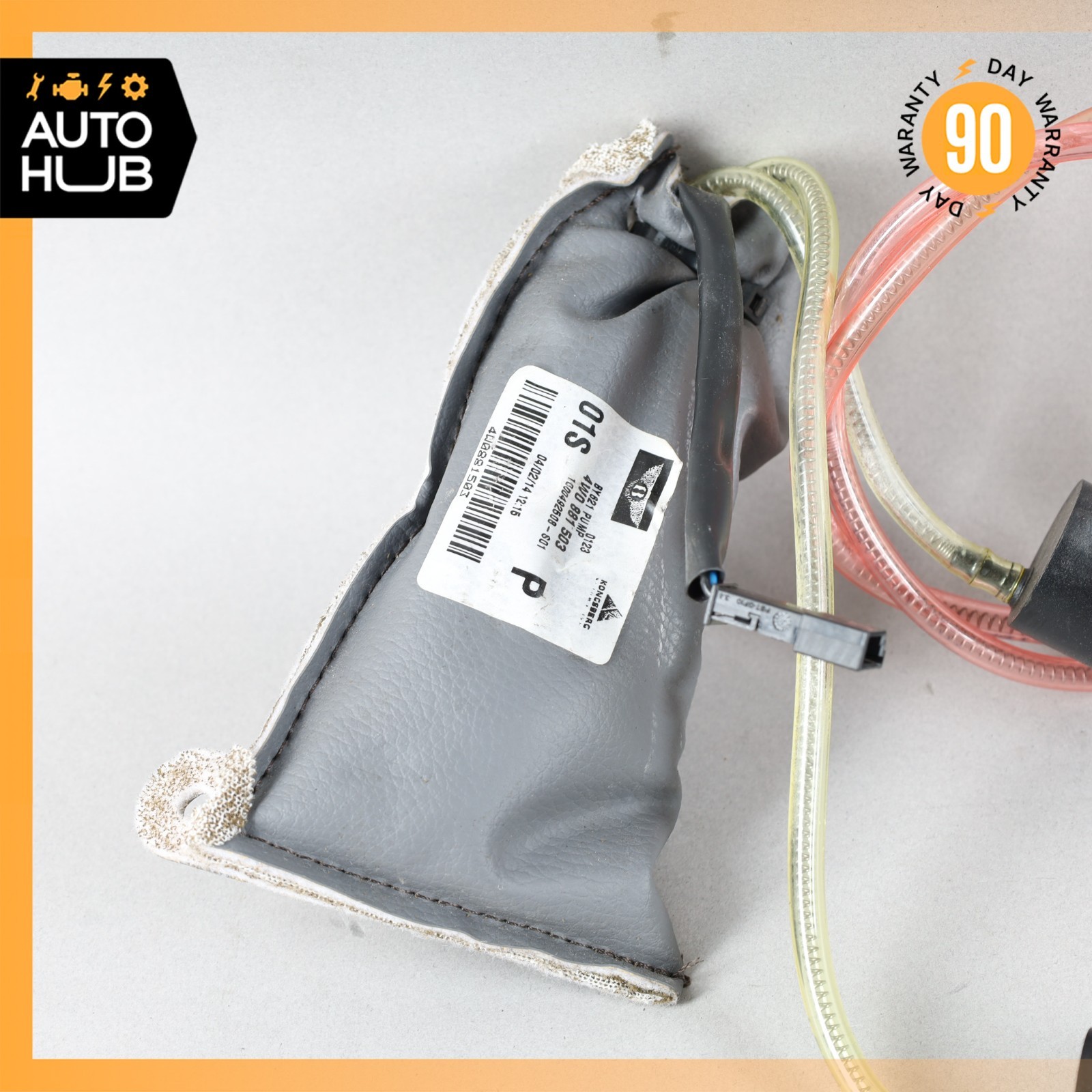 12-18 Bentley Flying Spur GT Front Upper Seat Cushion Air Bolster Pump OEM 40k