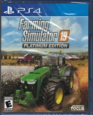 Farming Simulator 19 Platinum Edition PS4 (Brand New Factory Sealed US Version)
