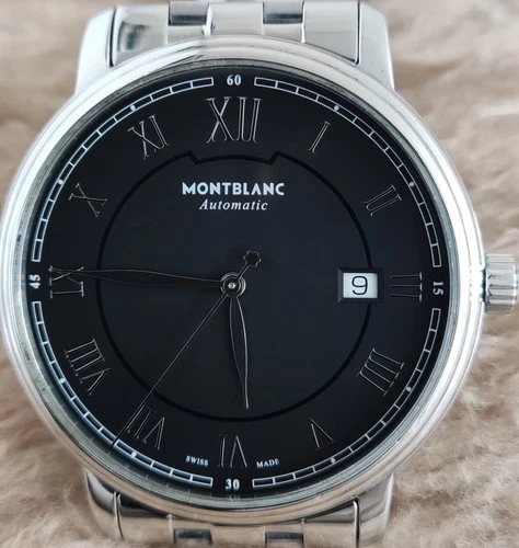 MONTBLANC Tradition 116483 AUTOMATIC Ref. 7334 Stainless Steel 41mm MEN'S Watch