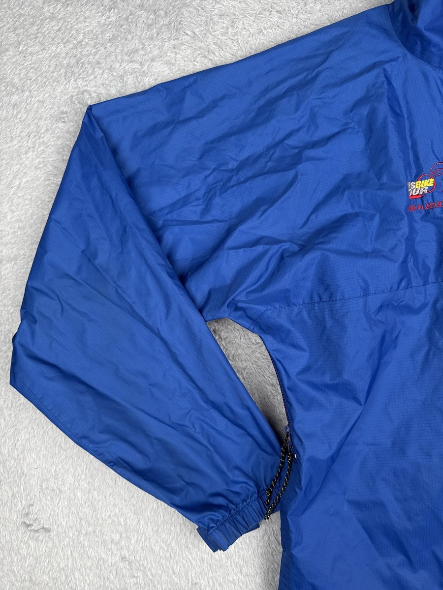 Vintage REI Co-op Jacket Mens XL Blue Cycling Windbreaker MS Bike Tour 2000 Nylo View 6