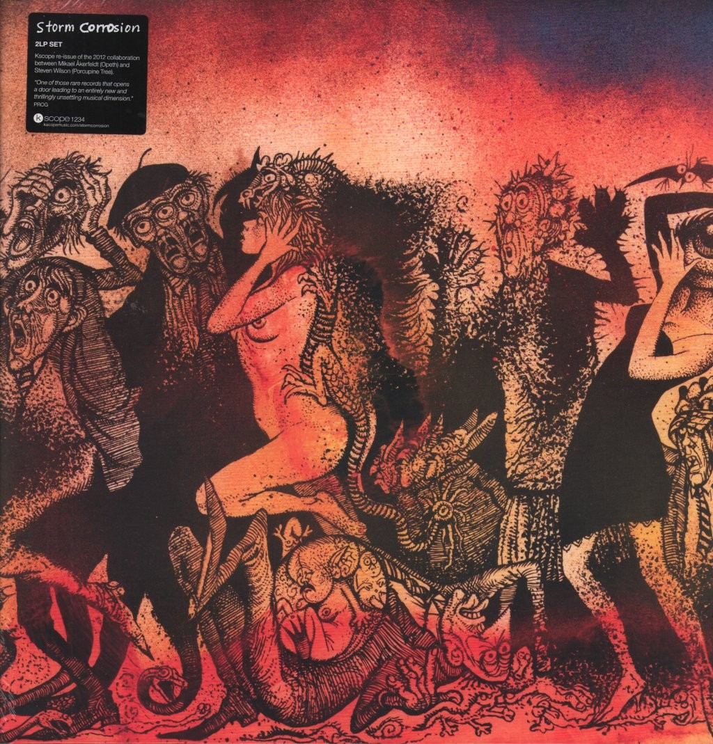 Storm Corrosion Self-Titled double LP vinyl Europe Kscope 2024 KScope Reissue of