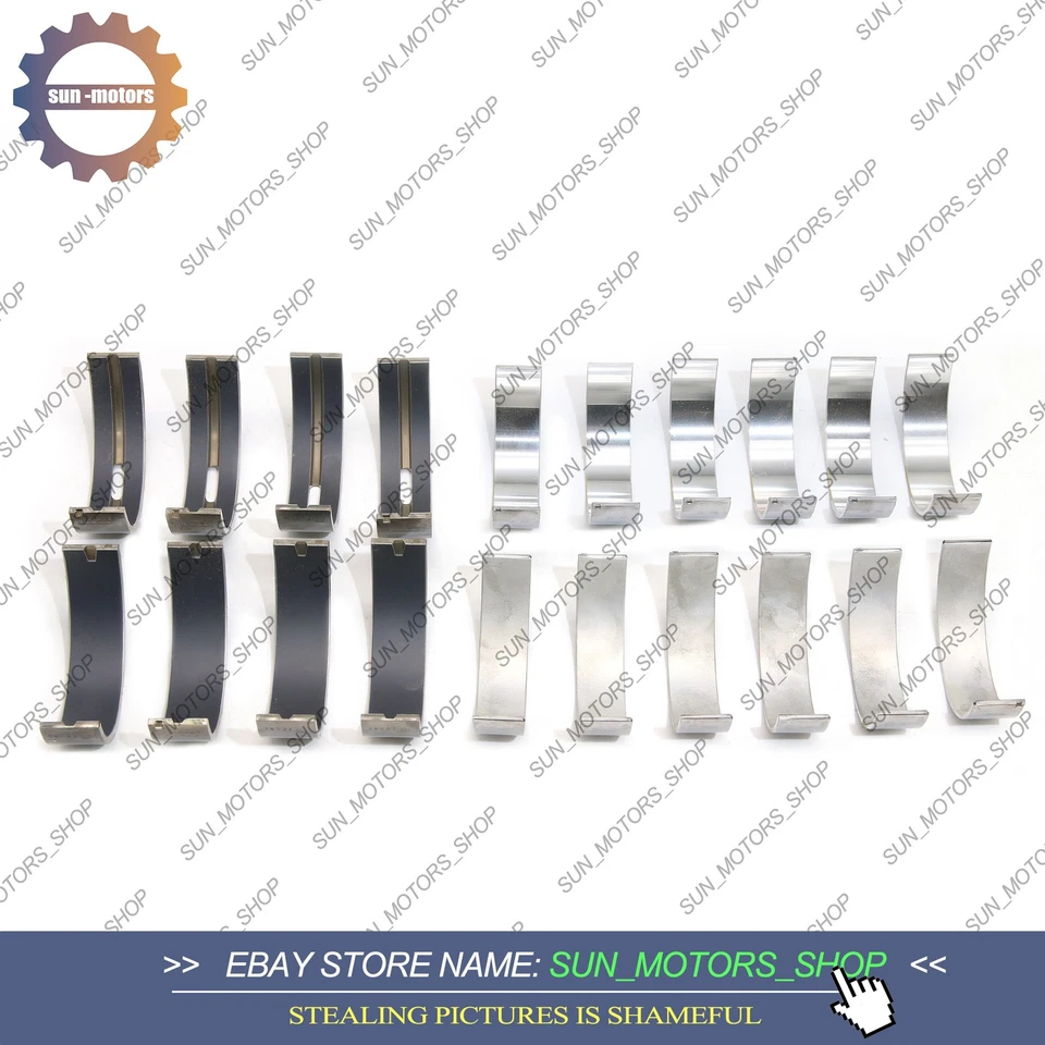 Crankshaft Main + Con Rod Bearings set For VW Porsche Audi A6 Q5 Q7 2.7 3.0 TDI - Image 4 of 4