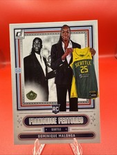 Panini Donruss WNBA Dominique Malonga Seattle Storm #19 Franchise Featured RC