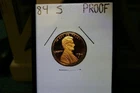 1984 s proof Lincoln wheat cent