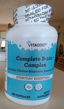 Vitacost Complete B-100 Complex 200 Capsules ...