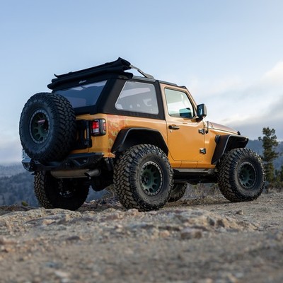 Bestop Trektop Glide 2-Türer Black Twill Jeep Wrangler JL