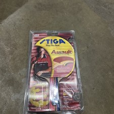 STIGA ASSAULT RACKET for TABLE TENNIS / PING PONG PADDLE / USATT - SKU: T0050
