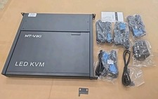 MT-VIKI Rack Mount KVM, 8 Port VGA KVM Switch...