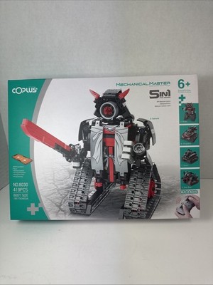 Coplus 5 in 1 Mechanical Master Stem Building Kit R/C Tank/Robot