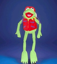 The Muppets Kermit The Frog Macy's Exclusive Jim Henson Vintage Plush Vest Hat