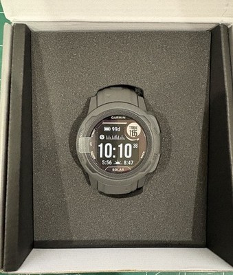 Garmin Instinct 2S Solar GPS Watch - Graphite for sale online | eBay