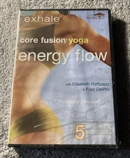 Exhale Core Fusion Yoga Energy Flow ~ NEW Sealed DVD ~ Free Shipping L16