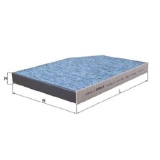 Knecht Filter Innenraumluft 9382886 87139WAA01 87139WAA02 21135483