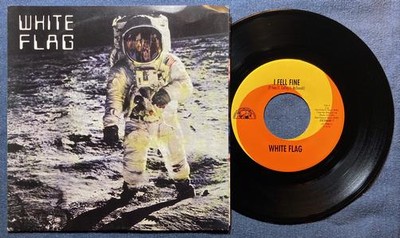 WHITE FLAG~I FEEL FINE /OVER NOW~NM 1994 LE 7'' PICTURE SLEEVE SNGL~GASATANKA BOX