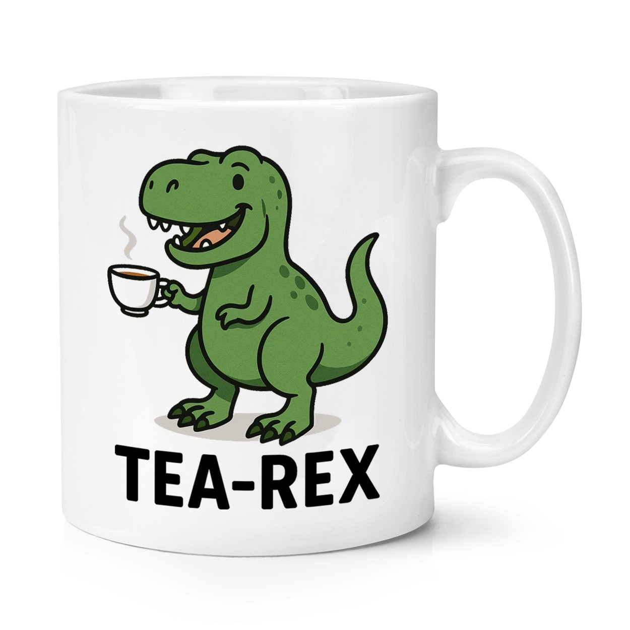 Tea Rex Dinosaur 10oz Mug Cup Animal T Rex Dad Mum Funny Sister Brother Gift