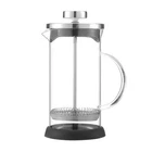 Lazy Glass French Press Stainless Steel Glass Coffee Maker Accessories5346