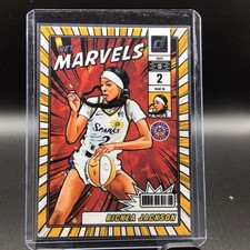 2025 Donruss WNBA Rickea Jackson Net Marvels #6 Los Angeles Sparks
