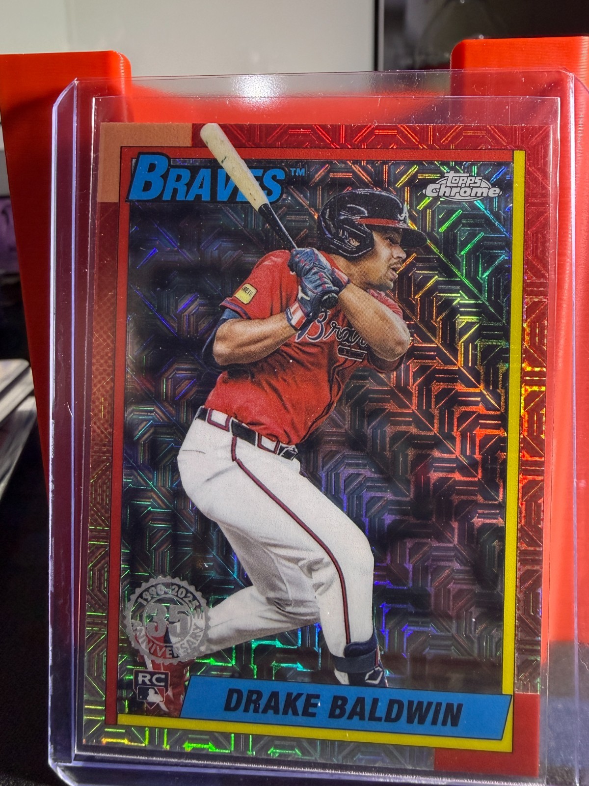 2025 Topps Update - 1990 Topps Chrome Silver Pack Drake Baldwin #U90C-4